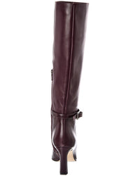 Sergio Rossi Sergio Rossi Nora 80 Leather Knee-High Boot
