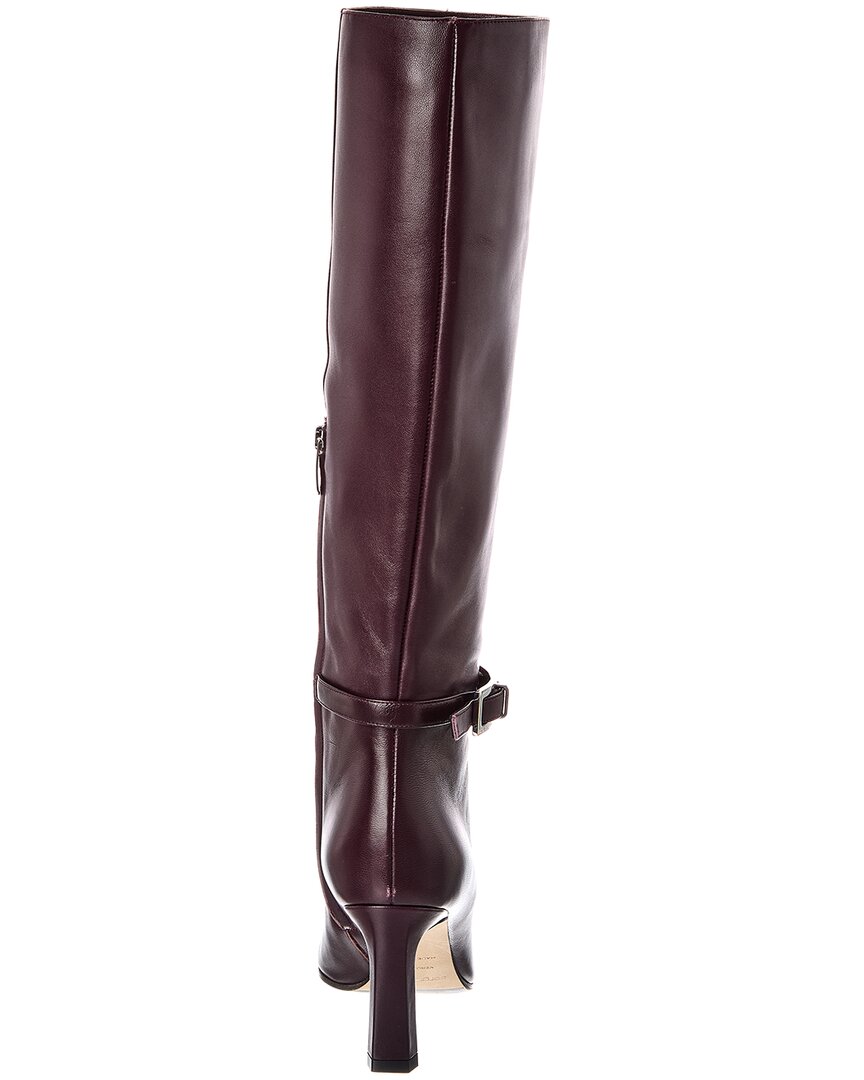 Sergio Rossi Sergio Rossi Nora 80 Leather Knee-High Boot