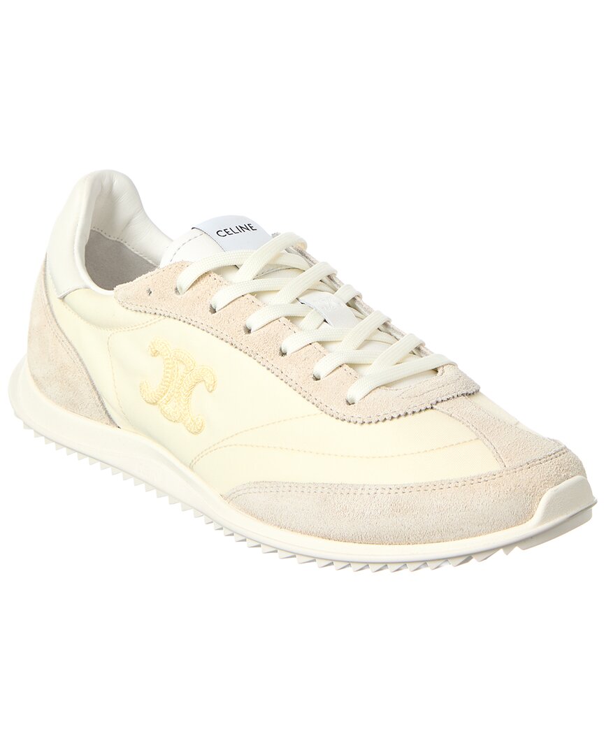 Celine Racer Nylon & Suede Sneaker