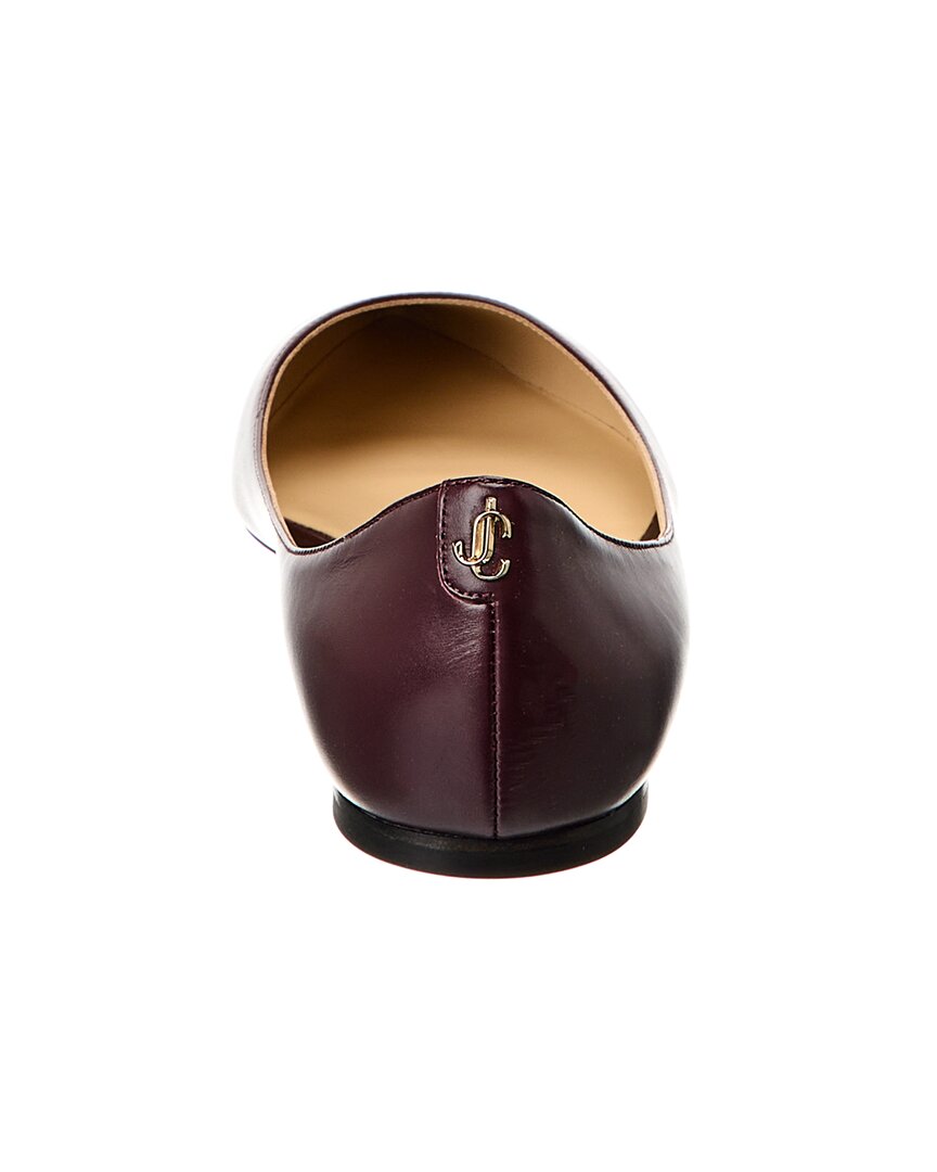 Jimmy Choo Jimmy Choo Love Leather Flat