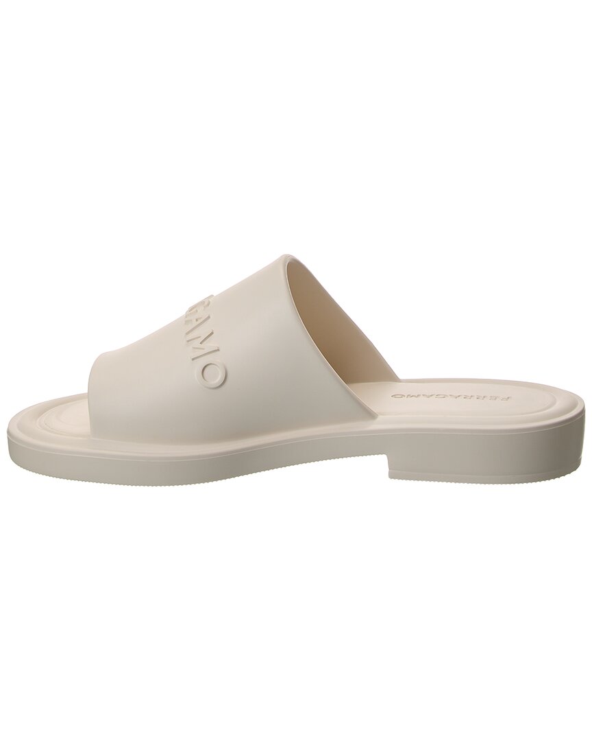 Ferragamo Ferragamo Giuneva 3D Logo Rubber Sandal