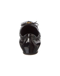 Valentino Vlogo Signature Patent Flat