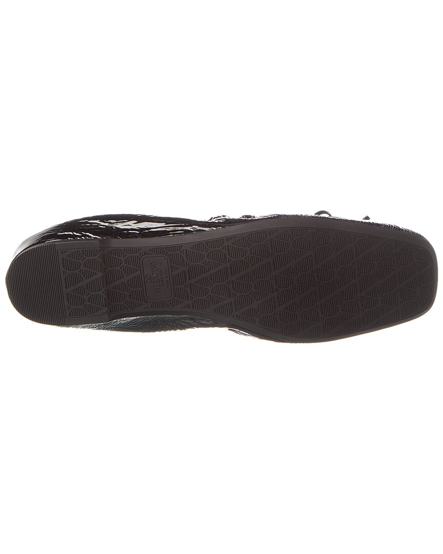 Valentino Vlogo Signature Patent Flat