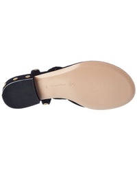Gianvito Rossi Studded 20 Suede Sandal