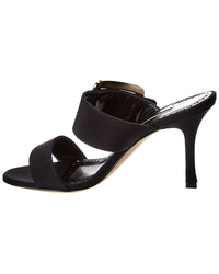 Manolo Blahnik Gable 90 Silk Sandal