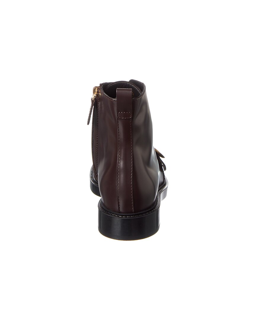 Tod’S Lace-Up Leather Boot