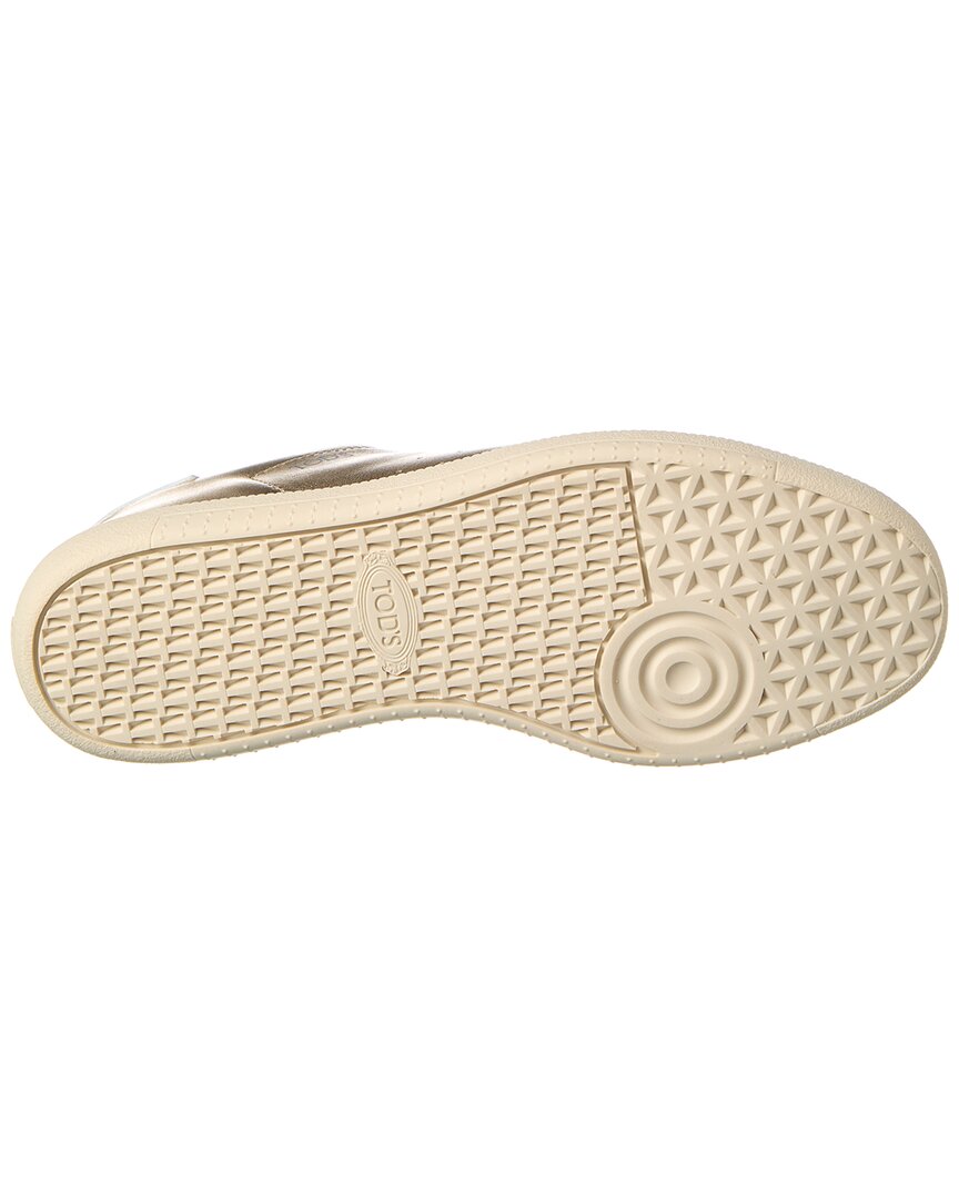 Tod’S Logo Leather Sneaker