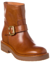 Chloé Coddington Leather Boot Brown Multi