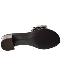 Giuseppe Zanotti Miss Buckle 40 Patent Sandal