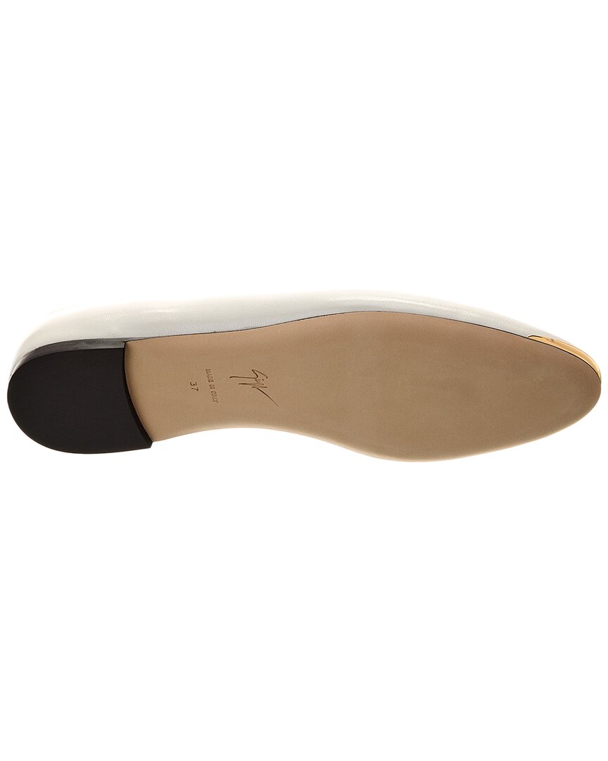Giuseppe Zanotti Amur 2.0 Leather Flat