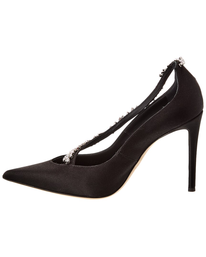 Giuseppe Zanotti Filipa Crystal 105 Satin Pump