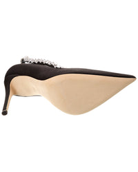 Giuseppe Zanotti Filipa Crystal 105 Satin Pump4