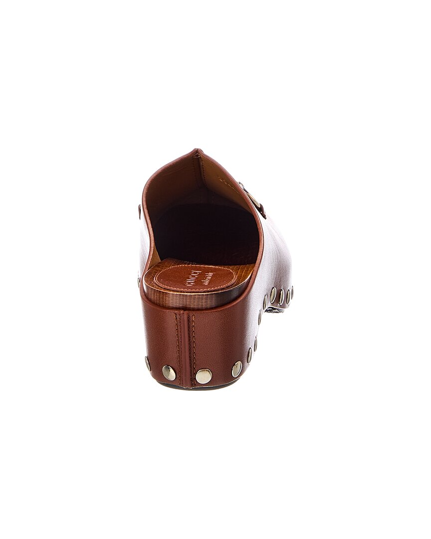 Gucci Gucci Gg Horsebit Leather Mule