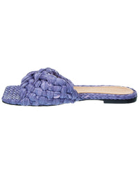 Bottega Veneta Stretch Raffia Sandal