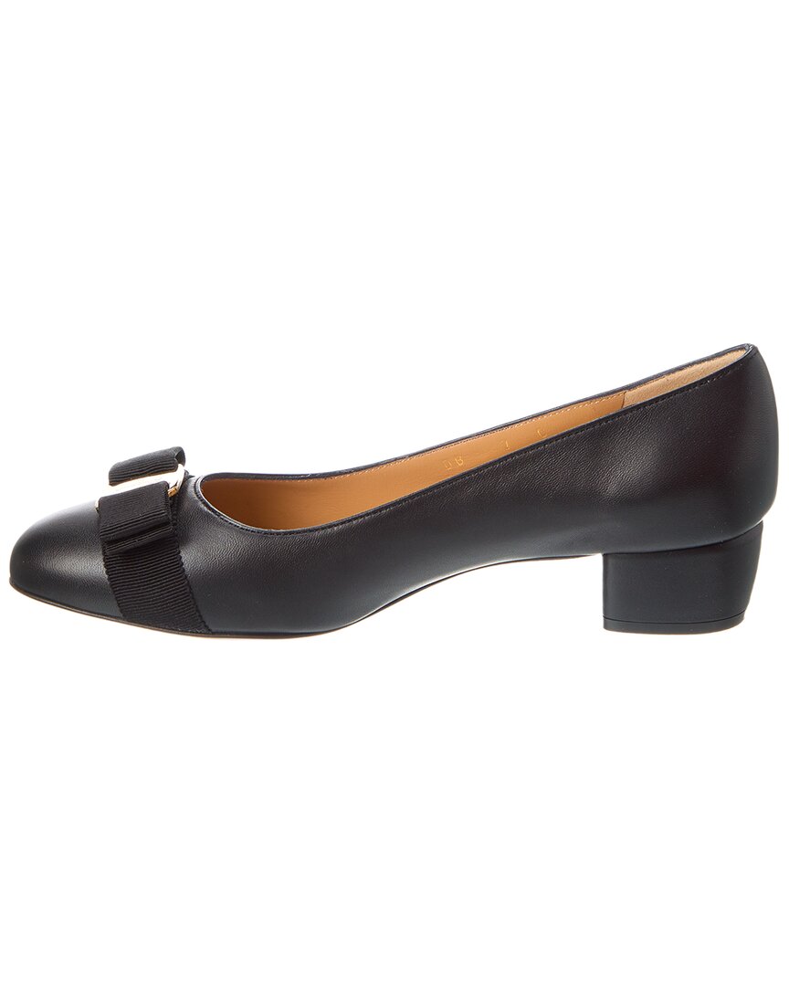 Ferragamo Vara Bow Leather Pump