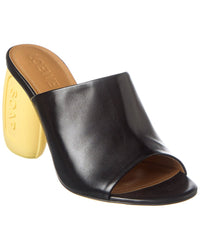 Loewe Soap Leather Sandal Black 36