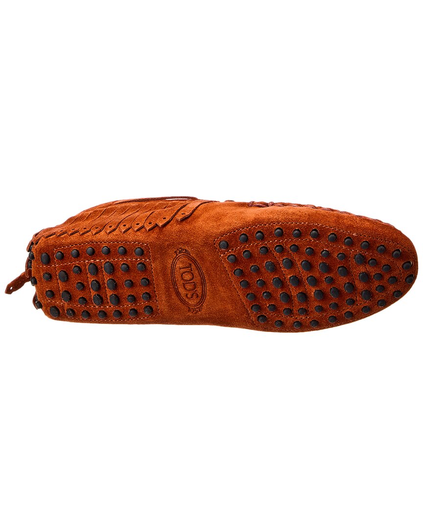 Tod’S Gommini Suede Bootie