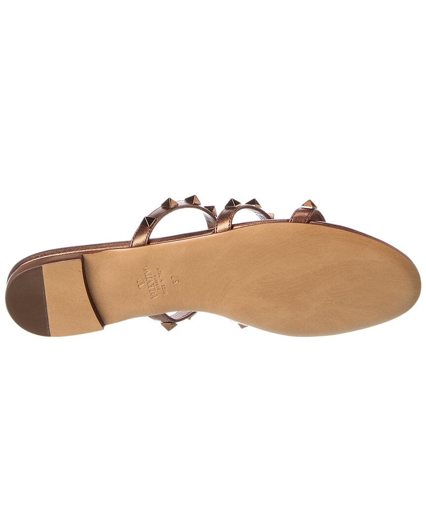 Valentino Valentino Rockstud Caged Leather Sandal