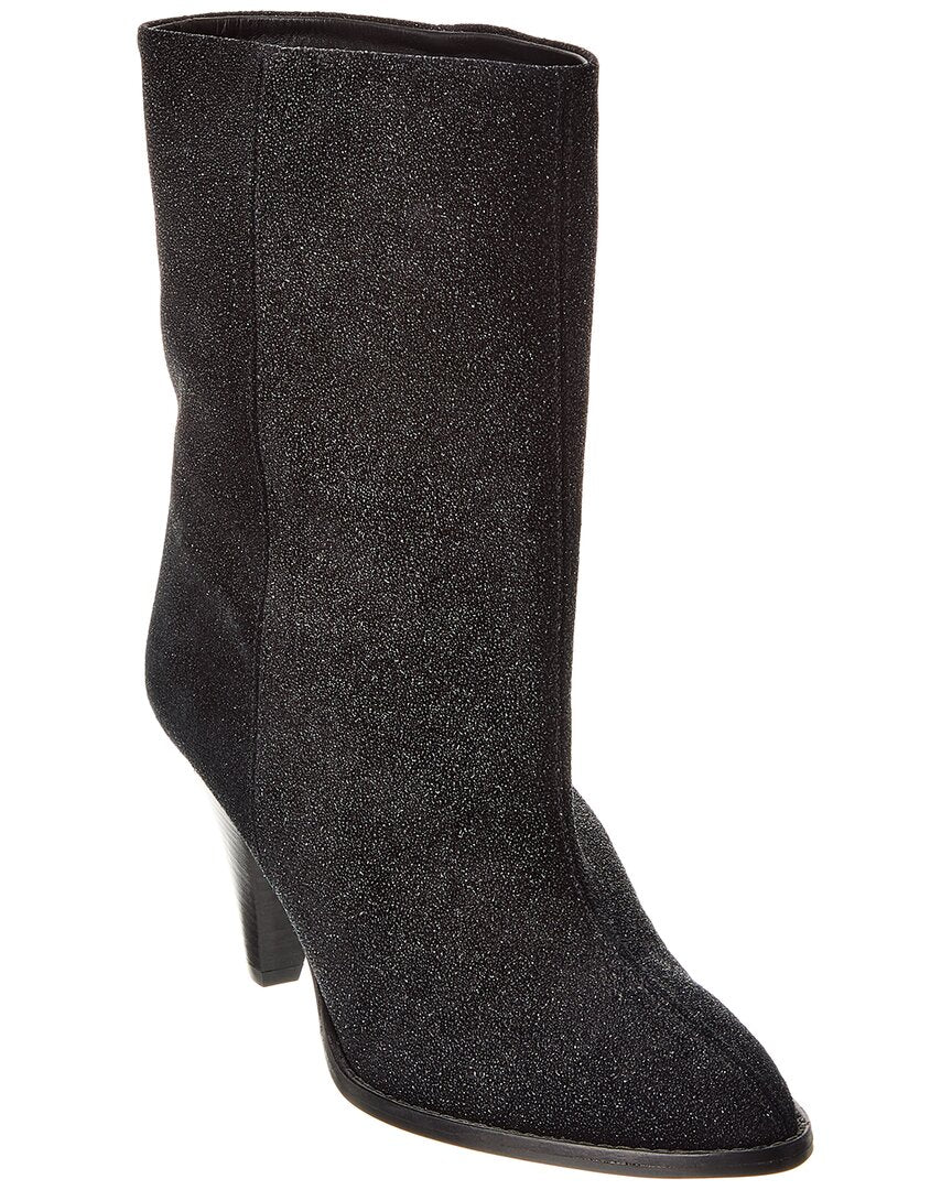 Isabel Marant Rouxa Leather Boot Black