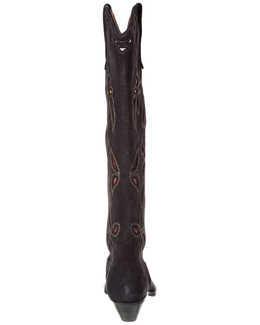 Isabel Marant Denvee Suede Knee-High Boot