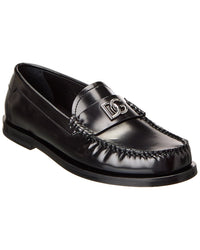 Dolce & Gabbana Leather Loafer Black