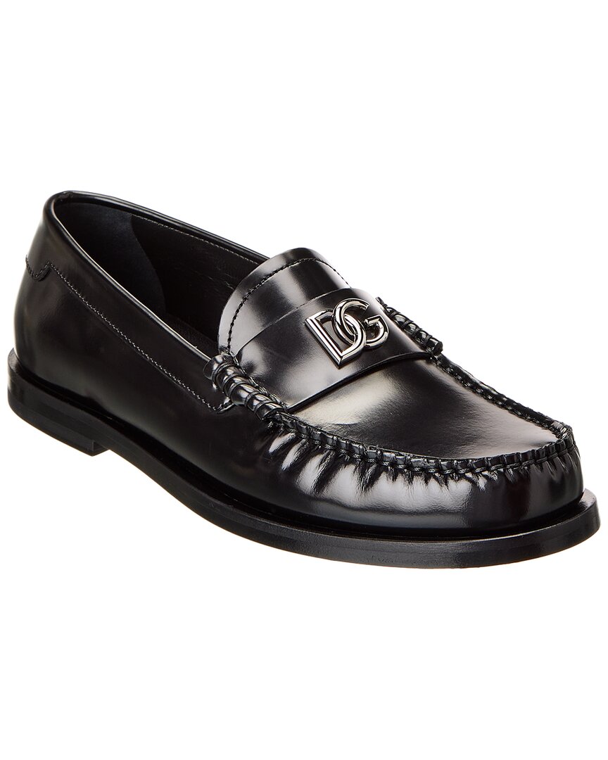 Dolce & Gabbana Leather Loafer Black