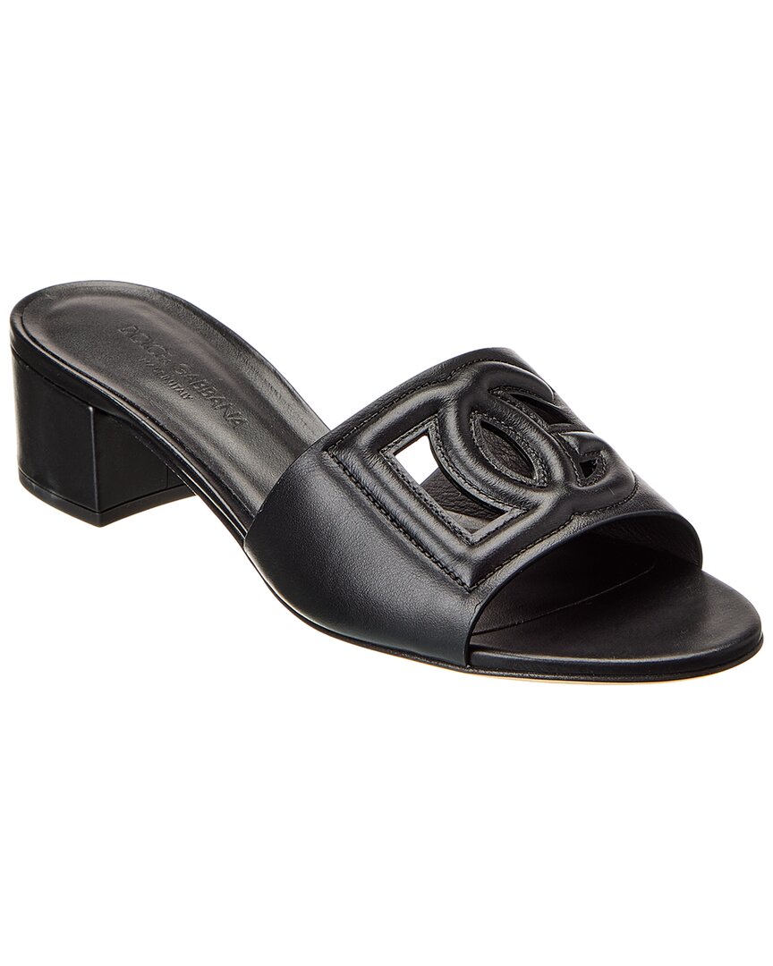 Dolce & Gabbana Leather Sandal