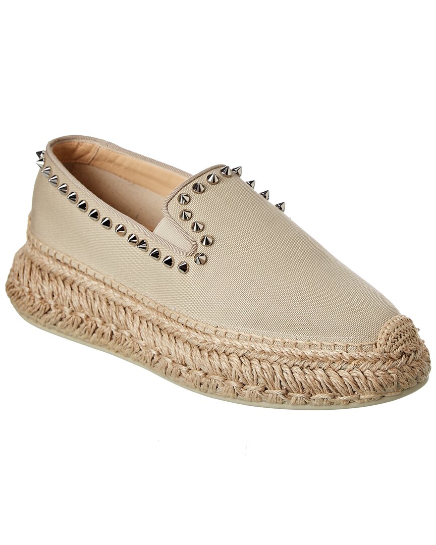 Christian Louboutin Christian Louboutin Espaboat Canvas Espadrille