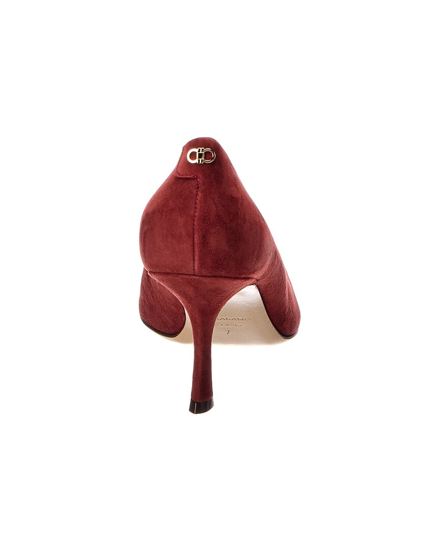 Ferragamo Elydea Suede Pump