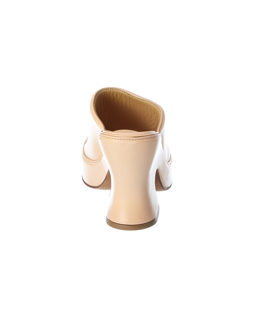 Bottega Veneta Leather Platform Sandal
