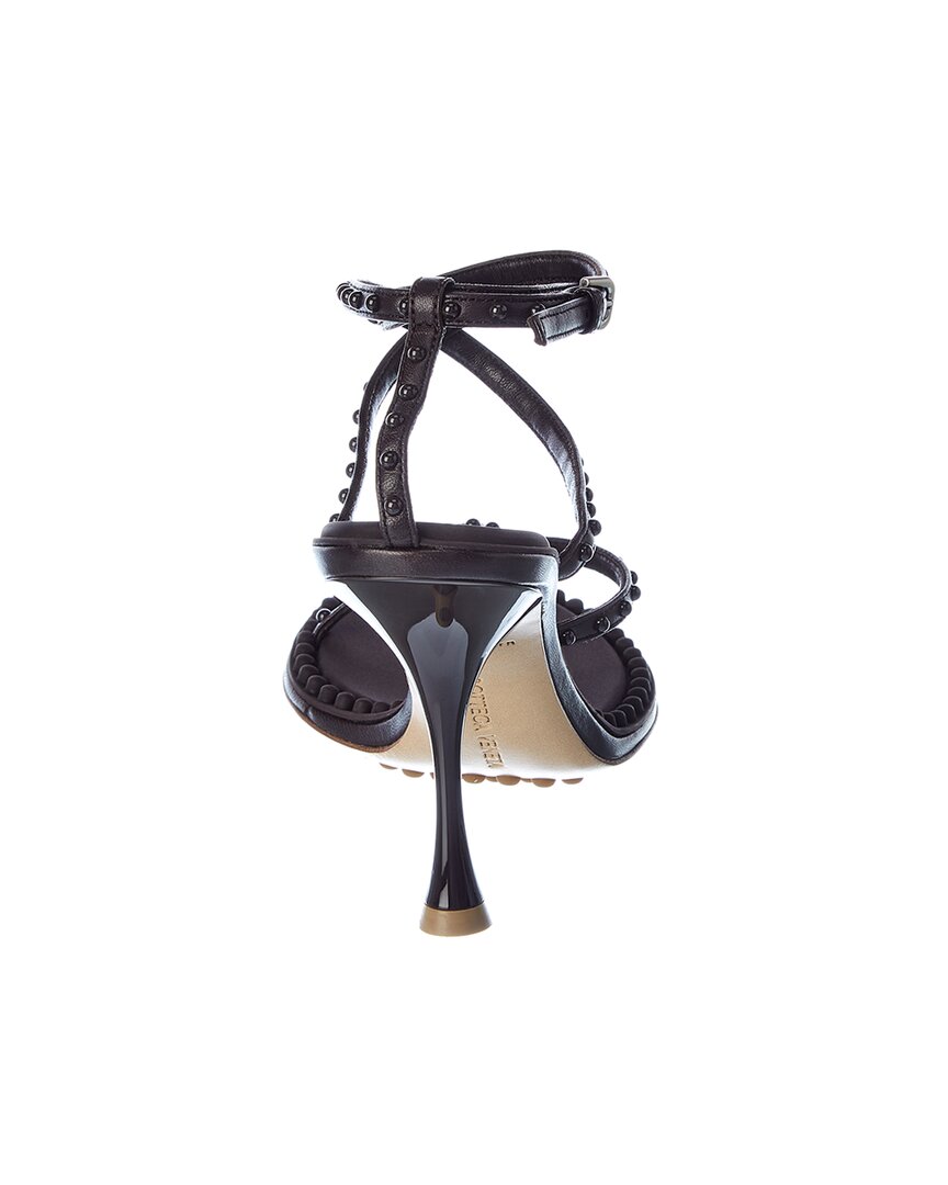Bottega Veneta Studded Strappy Leather Sandal