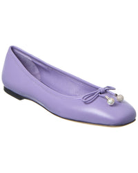 Jimmy Choo Jimmy Choo Elme Leather Flat