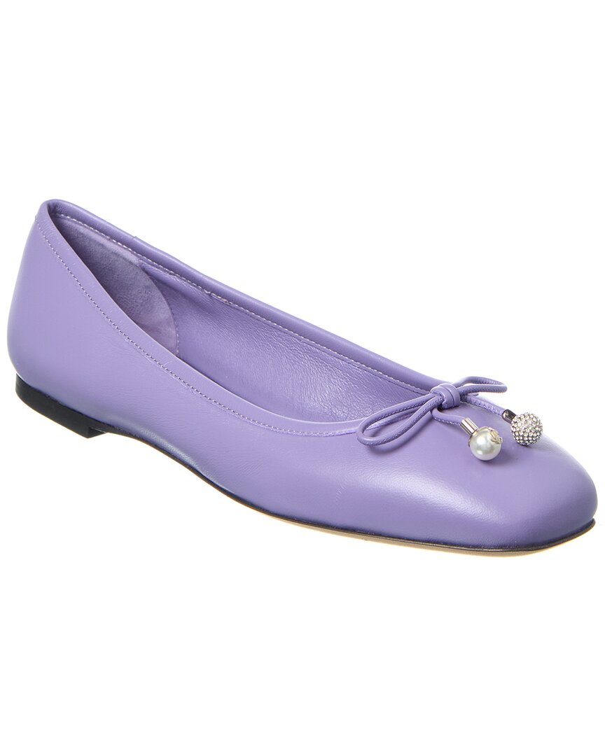 Jimmy Choo Jimmy Choo Elme Leather Flat