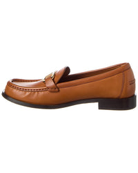 Ferragamo Gancini Leather Loafer