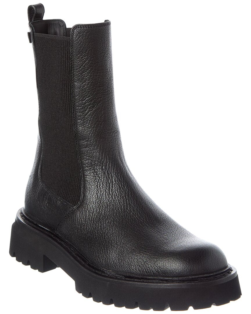 Ferragamo Oderico Leather Boot