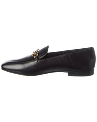 Ferragamo Gancini Ornament Leather Loafer