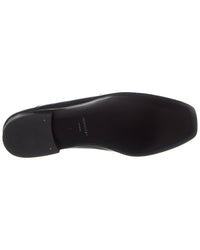 Ferragamo Gancini Ornament Leather Loafer