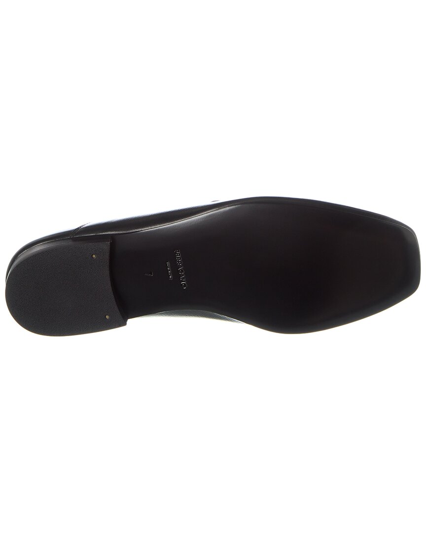 Ferragamo Gancini Ornament Leather Loafer