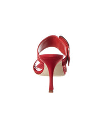 Manolo Blahnik Gable 90 Silk Sandal