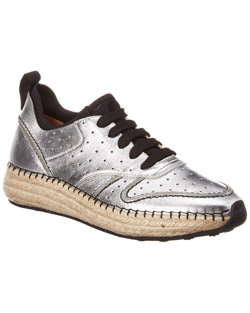 Tod’S Leather Espadrille Sneaker