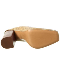 Chloé Ambre Snake-Embossed Leather Mule