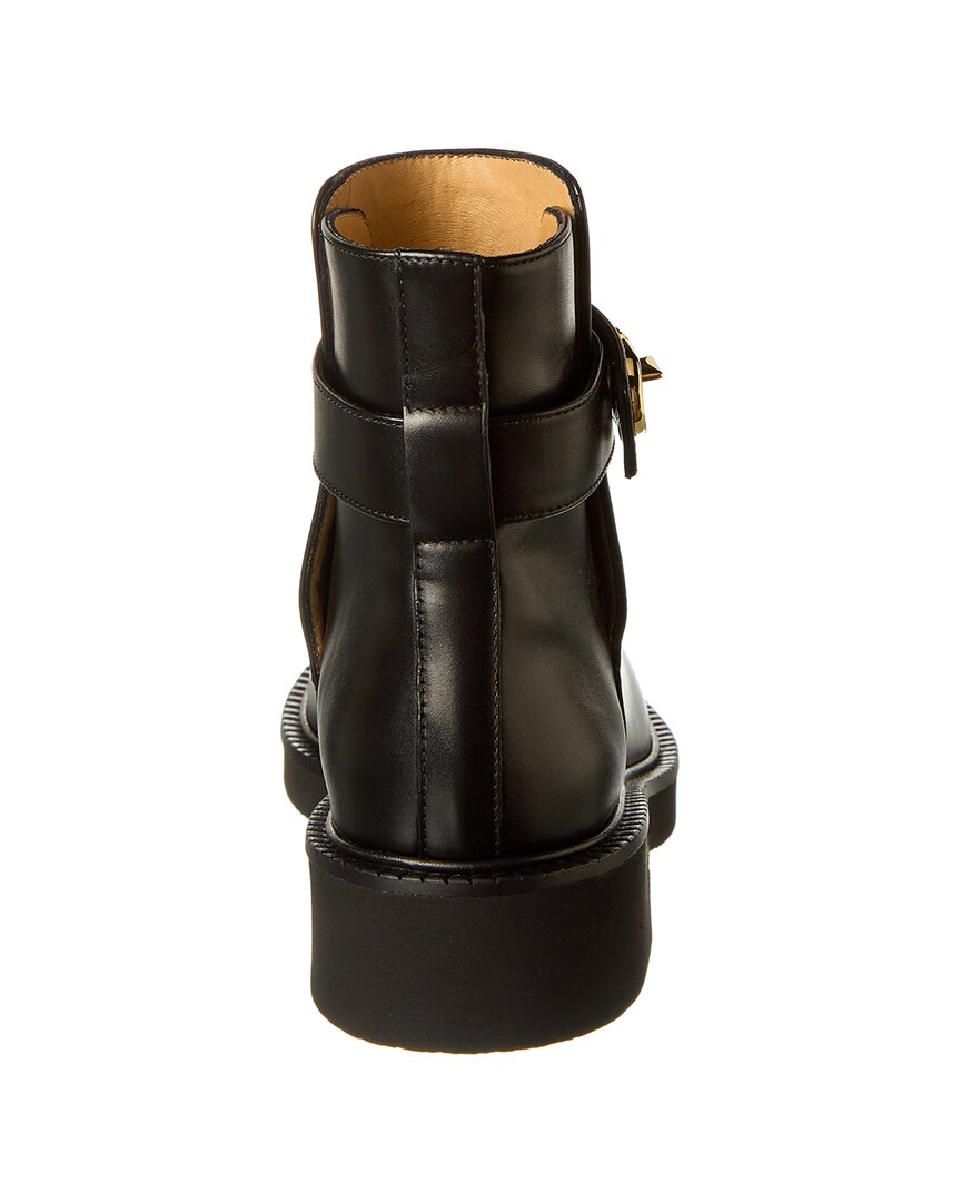 Valentino Vlogo Signature Leather Boot