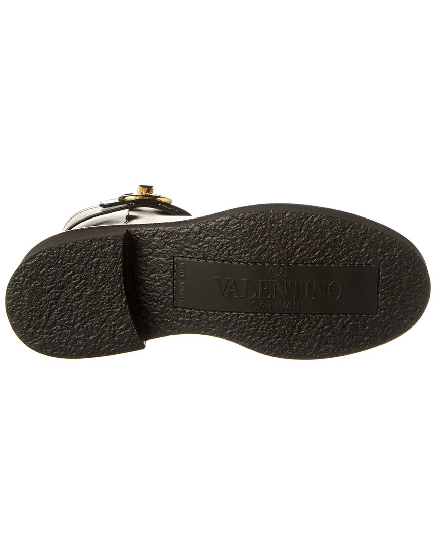 Valentino Vlogo Signature Leather Boot