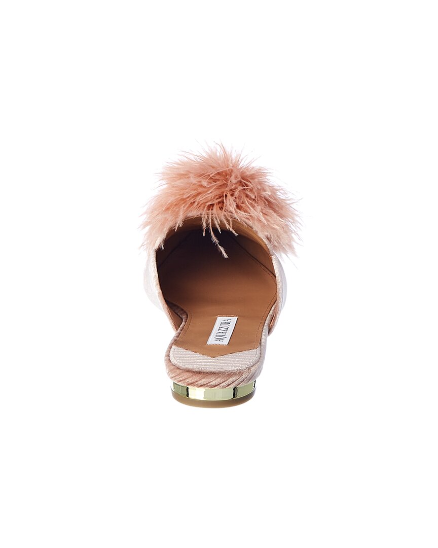 Aquazzura Boudoir Corduroy Mule