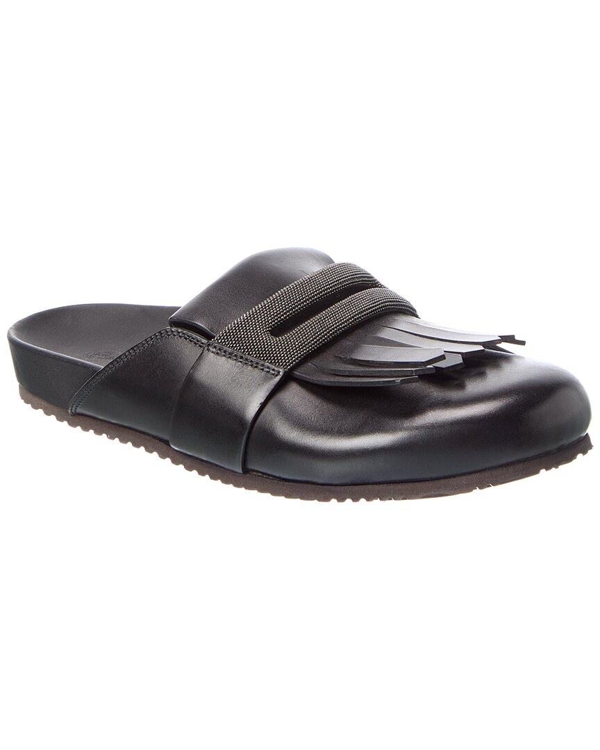 Brunello Cucinelli Leather Mule