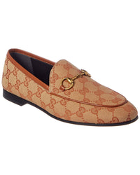 Gucci Jordaan Gg Canvas Loafer Brown Multi