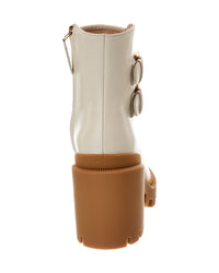 Gucci Gg Supreme Canvas & Leather Bootie