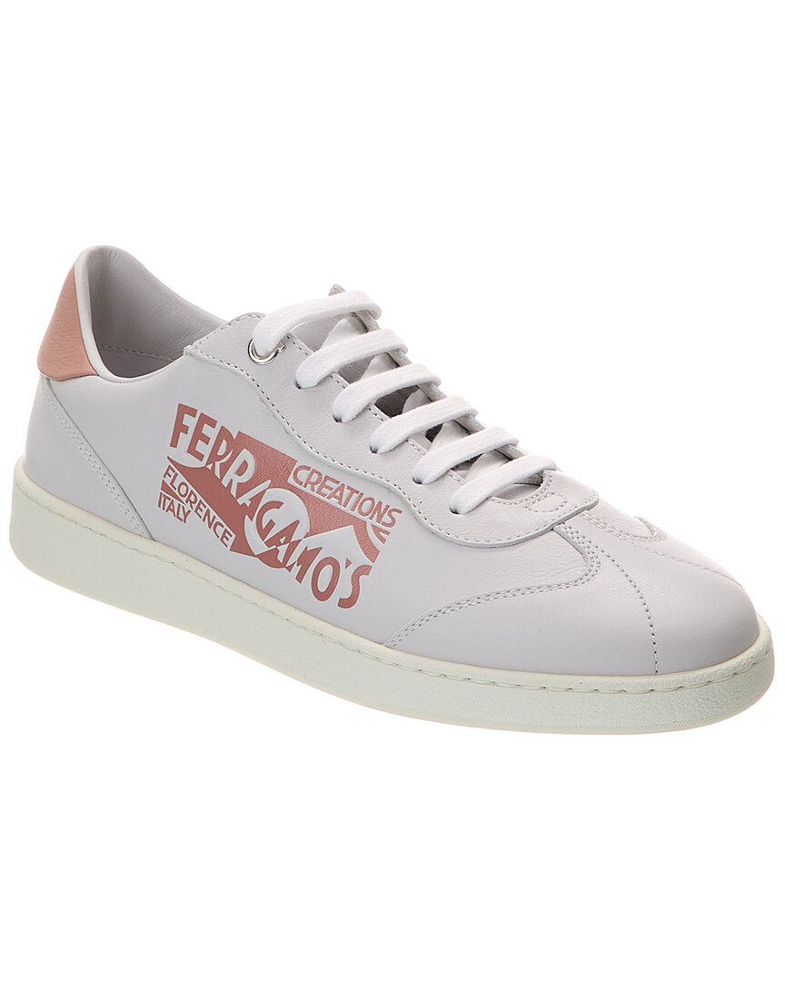 Ferragamo Leather Sneaker Pink