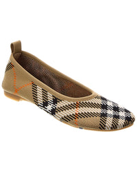 Burberry Burberry Check Knit Flat