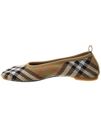 Burberry Burberry Check Knit Flat